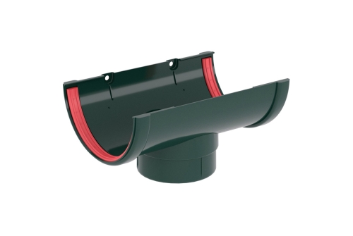 Воронка Классика 120 ПВХ Grand Line зелёный (RAL 6005) | Металлобаза Волхонка