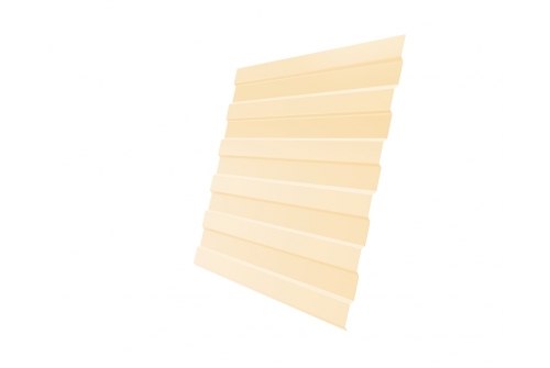 Профнастил С8 0,5 RAL 1015 светлая слоновая кость | Металлобаза Волхонка