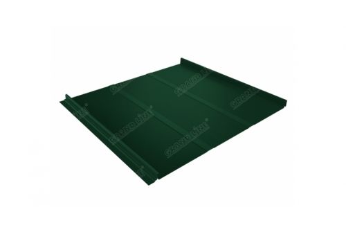 Кликфальц Line 0,45 Drap с пленкой на замках RAL 6005 зеленый мох | Металлобаза Волхонка