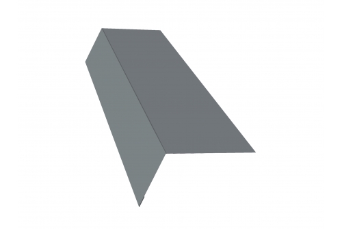 Планка карнизная широкая 100х85 0,45 Zn | Металлобаза Волхонка