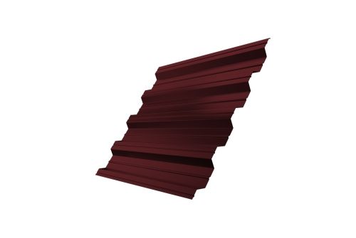 Профнастил HC44 0,7 RAL 3005 красное вино | Металлобаза Волхонка