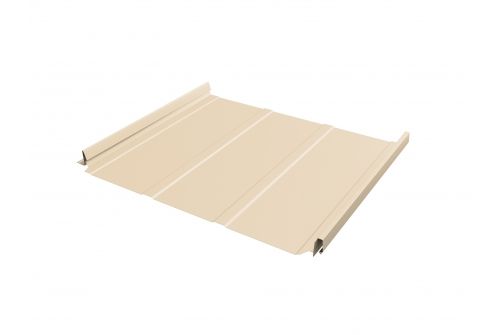 Кликфальц Pro Line 0,45 PE с пленкой на замках RAL 1015 светлая слоновая кость | Металлобаза Волхонка