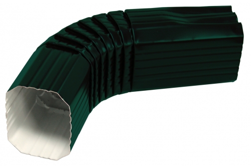 Колено прямоугольное Vortex RAL 6005 | Металлобаза Волхонка