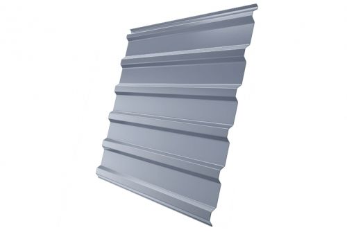 Профнастил С20 0,5 RAL 9006 бело-алюминиевый | Металлобаза Волхонка