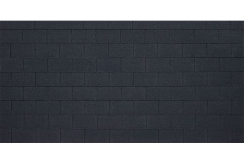 Битумная черепица TEGOLA CAPRI Nero 262 (Черный) | Металлобаза Волхонка