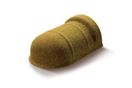 Наконечник полукруглого конька Mtile охра | Металлобаза Волхонка