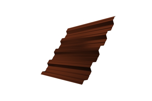 Профнастил HC44 0,5 RAL 3009 оксидно-красный | Металлобаза Волхонка