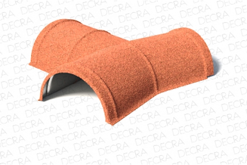 Y-эл. полукруг. конька начальный AeroDek Tradition /Firenze осенний каприз | Металлобаза Волхонка