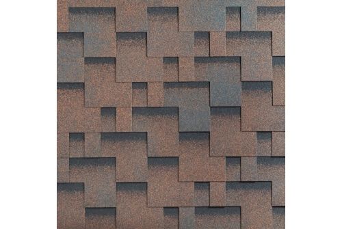 Katepal черепица ROCKY 3,0 м2 Медный отлив | Металлобаза Волхонка