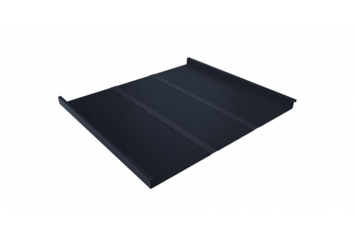 Фальц двойной стоячий Line 0,5 Satin Мatt RAL 7024 мокрый асфальт | Металлобаза Волхонка