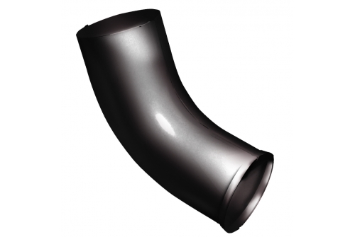 Колено стока Grand Line 90 мм RAL 9005 черный | Металлобаза Волхонка