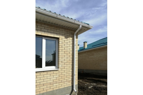 Крепление трубы круглой Ø90 (гвоздь) Vortex Mix PE RAL 9003 сигнальный белый | Металлобаза Волхонка