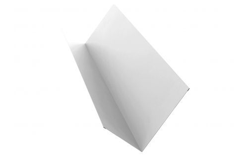 Планка примыкания 150х250 0,45 PE с пленкой RAL 9003 сигнальный белый | Металлобаза Волхонка