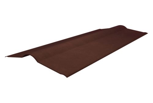 Конек Ондулин Смарт красный (100х50 см) | Металлобаза Волхонка