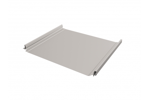 Кликфальц Pro 0,5 GreenCoat Pural BT, matt с пленкой на замках RR 21 светло-серый (RAL 7040 серое окно) | Металлобаза Волхонка