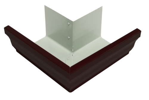 Угол желоба внешний Vortex 90гр 127мм RR 32 | Металлобаза Волхонка