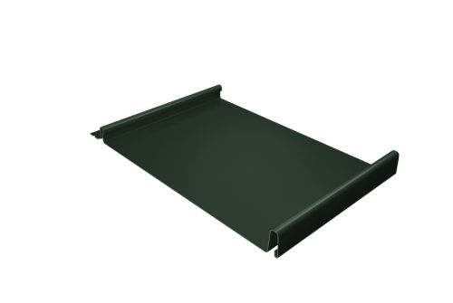 Кликфальц GL 0,5 GreenCoat Pural BT, matt с пленкой на замках RR 11 темно-зеленый (RAL 6020 хромовая зелень) | Металлобаза Волхонка