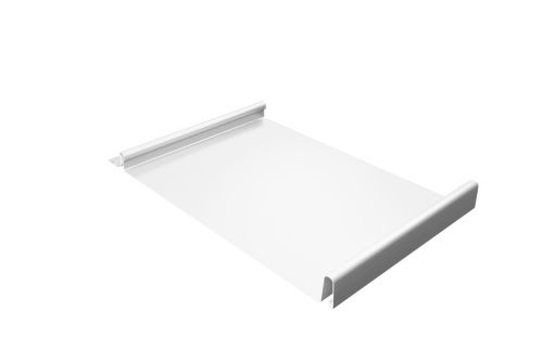 Кликфальц 0,45 Drap RAL 9003 сигнальный белый | Металлобаза Волхонка