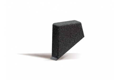 Заглушка фронтонной планки Mtile левая серый | Металлобаза Волхонка