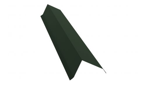 Планка торцевая 142х100 0,5 Velur RAL 6020 хромовая зелень | Металлобаза Волхонка