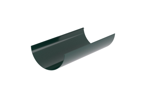 Желоб Классика 120 ПВХ Grand Line 3м зелёный (RAL 6005) | Металлобаза Волхонка