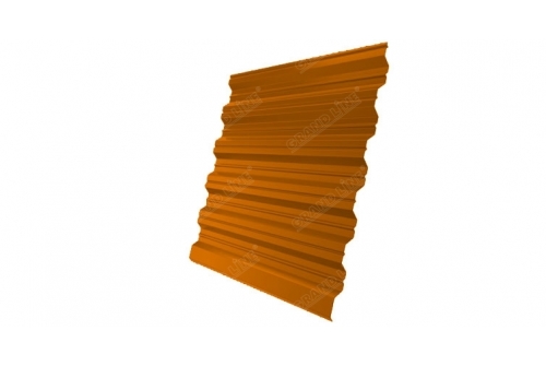 Профнастил HC35 0,45 RAL 2004 оранжевый | Металлобаза Волхонка
