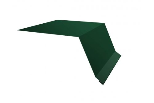 Планка капельник100х55 0,5 Satin с пленкой RAL 6005 зеленый мох | Металлобаза Волхонка