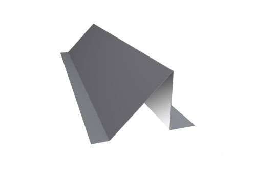 Планка снегозадержания 0,45 PE с пленкой RAL 7004 сигнальный серый | Металлобаза Волхонка