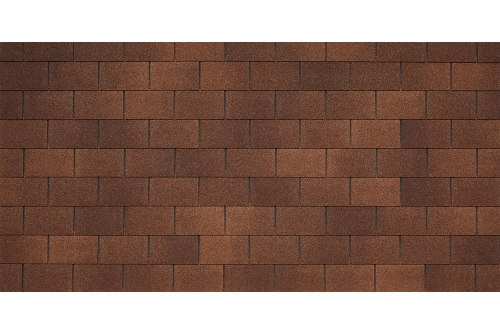 Битумная черепица TEGOLA TOSCANA liberica 020 (коричневый с отливом) | Металлобаза Волхонка