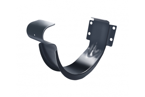 Крюк короткий Grand Line 125 мм RAL 7024 мокрый асфальт | Металлобаза Волхонка