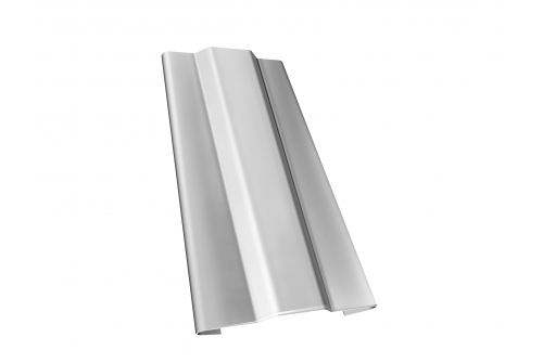 Защелка для кронштейна трубы, Optima, RAL 9003 | Металлобаза Волхонка