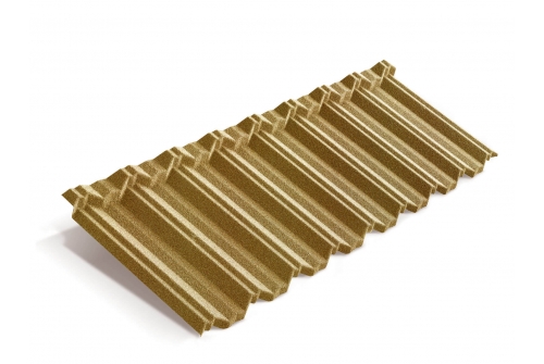 Лист Metrotile MetroClassic охра | Металлобаза Волхонка