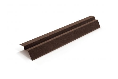 Планка карнизная Mtile коричневый | Металлобаза Волхонка