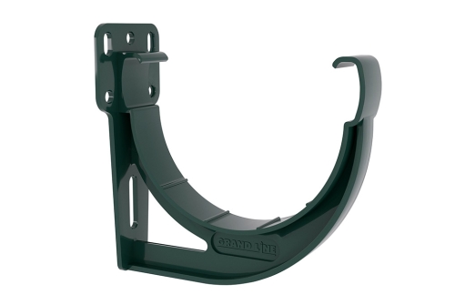 Кронштейн желоба slider Дизайн 135 ПВХ GL зелёный (RAL 6005) | Металлобаза Волхонка