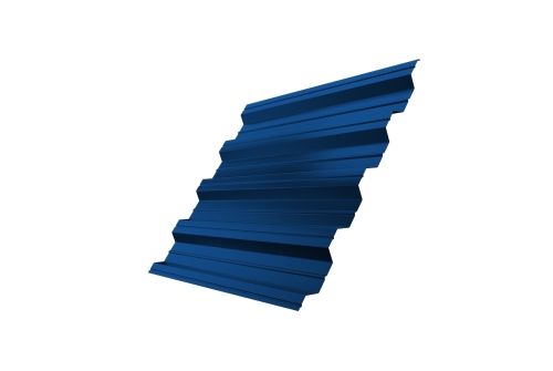 Профнастил HC44 0,7 RAL 5005 сигнальный синий | Металлобаза Волхонка