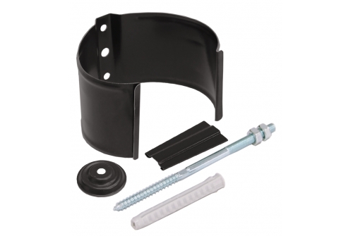 Кронштейн трубы Grand Line на кирпич 90мм RR 32 темно-коричневый | Металлобаза Волхонка