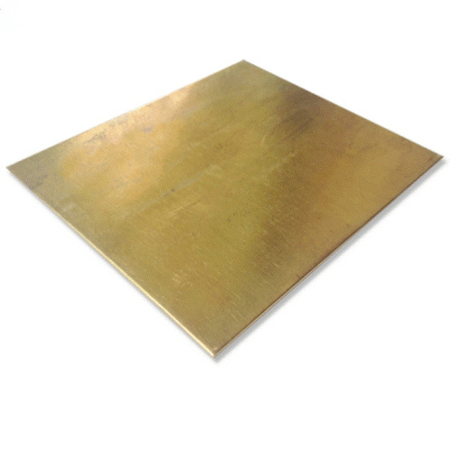 Лист латунный 7х600х1500 горячекатаный, марка ЛС59-1 | Металлобаза Волхонка