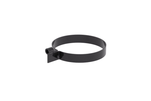 Хомут трубы ПВХ Grand Line графит (RAL 7024) | Металлобаза Волхонка