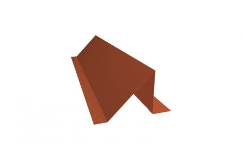 Планка снегозадержания 0,5 Velur RAL 8004 терракота | Металлобаза Волхонка