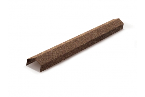 Конек ребровой, ширина 130мм Mtile пустыня | Металлобаза Волхонка