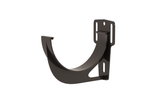 Кронштейн желоба slider Классика 120 ПВХ Grand Line графит (RAL 7024) | Металлобаза Волхонка