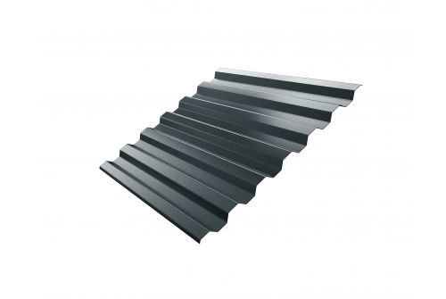 Профнастил С21 0,45 Drap RAL 7016 антрацитово-серый | Металлобаза Волхонка