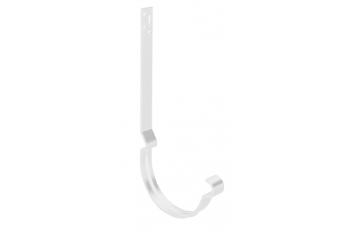 Крюк длинный полоса Grand Line 150 мм RAL 9003 сигнальный белый | Металлобаза Волхонка